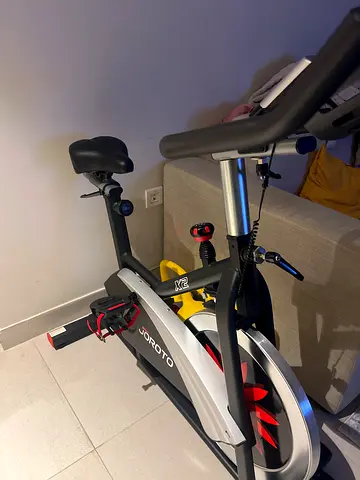 Used JOROTO Stationary Exercise Bike - Good Condition