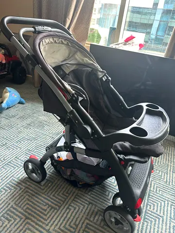 Single baby stroller / pram in good used condition
