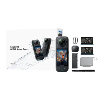 Insta360 X5 8K 360 Action Camera - New/Sealed Bundle