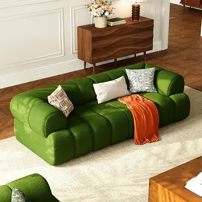 Elegant Sofa Set with Luxury Finishing and Soft Cushions