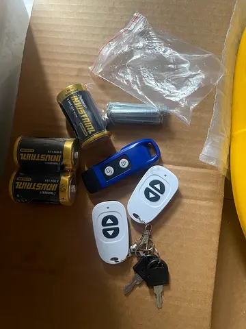 parking barrier lock