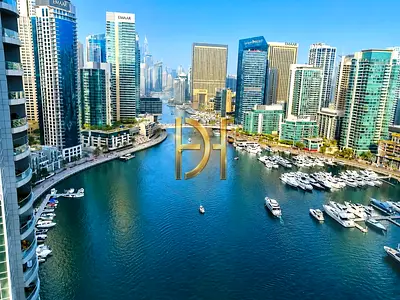 Unfurnished 2-Bedroom Apartment | Prime Location in Marina Wharf 1 Tower, Dubai Marina
