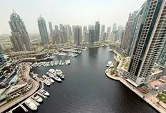 Full Marina View | Semi-furnished |Spacious Layout