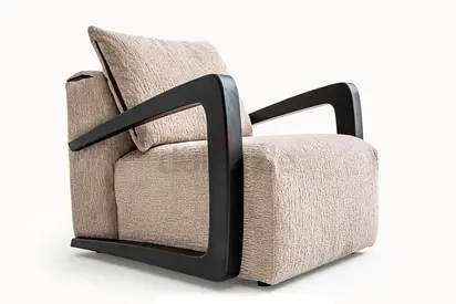 Grey Soho Club Chair & Table