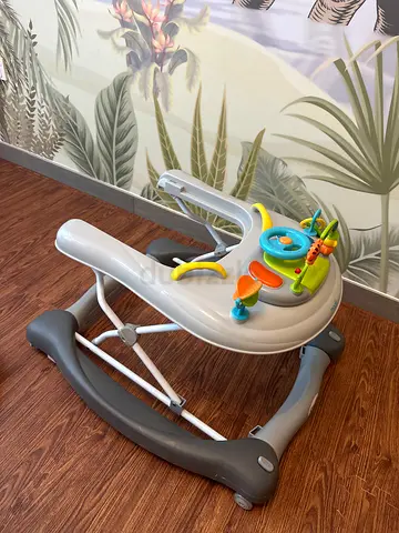 Interactive Baby Walker with Activity Tray , Music. Includes a Seat for Transformation.