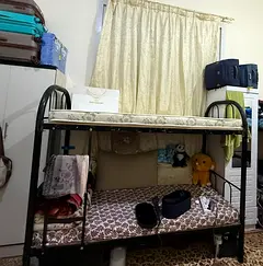 Female bedspace available in a clean and comfortable room. Shabiya 11