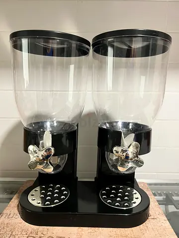 Double Cereal Dispenser, Stylish & Practical!