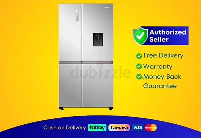 Hisense 869L Two Door Side by Side Refrigerator | Brand New |  Warranty | FREE  Delivery