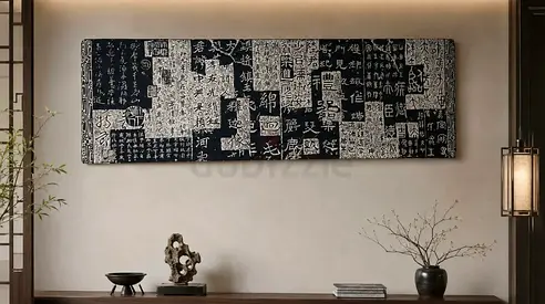 Chinese style panel wall hanging