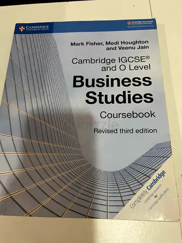 Cambridge IGCSE and O Level Business Studies Coursebook (Revised 3rd Edition)
