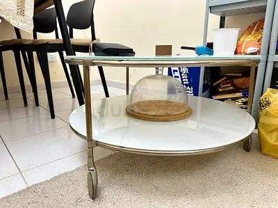 Move Out Sale - Glass Center Table for AED 30!