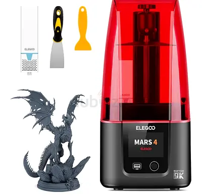 Brand New ELEGOO Mars 4 Ultra 9K MSLA Resin 3D Printer with Wi-Fi