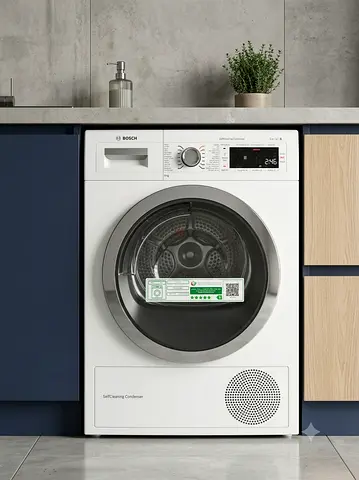Bosch Series 8 9kg Tumble Dryer – Wi-Fi Home Connect | Self-Cleaning Condenser