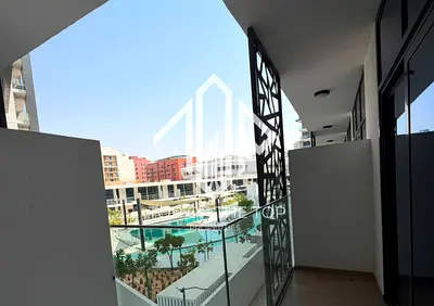 Pool View | Fully Furnished Studio | Balcony