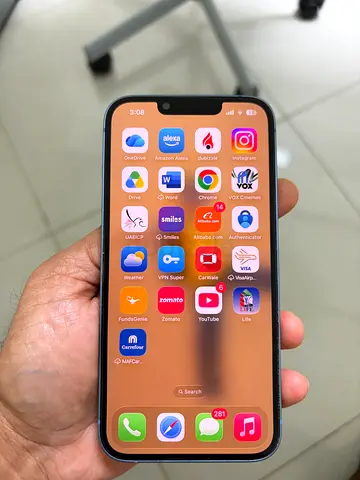 iPhone 14 Blue  - Good Condition, TDRA