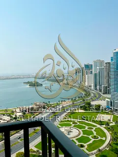 Luxury 3BR duplex penthouse, sea views, 3,200 sq ft, maid’s room, balconies, partly furnished, /4 