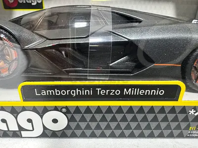 Die-cast Lamborghini Terzo Millennio toy car (new in box)