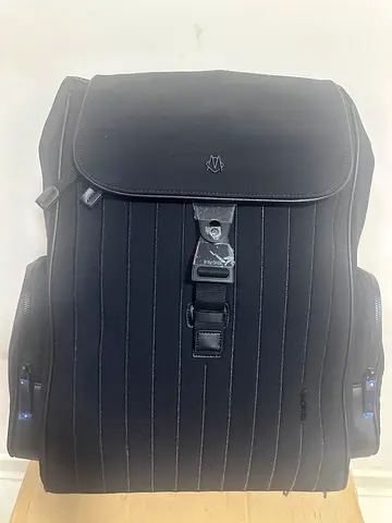 Rimowa black backpack