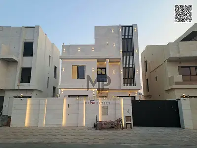 Luxury villa for sale in Al Bahia area – Ajman. Villa specifications and features: • Includes registration and ownership fees