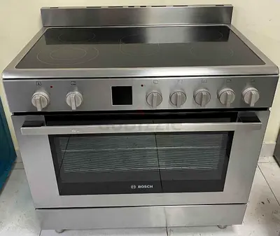 Bosch 5 burner Electric cooker 90 cm freestanding