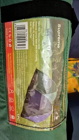 Tents and bed