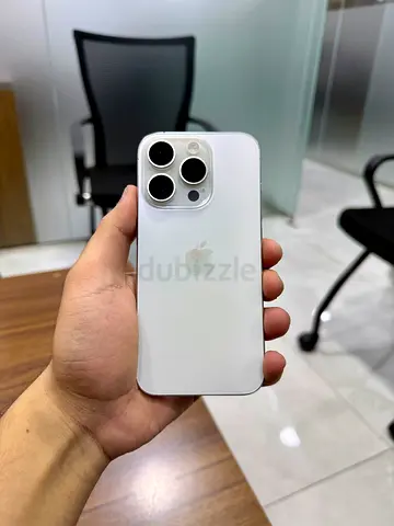 iPhone 15 Pro 256GB Physical Sim Model - White Titanium 🤍📱