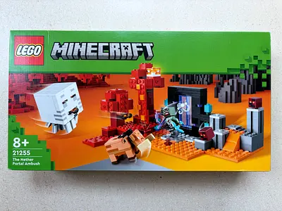 LEGO Minecraft The Nether Portal Ambush Set BRAND NEW