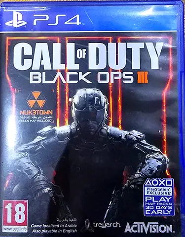 USED Call of Duty: Black Ops 3 PS4 disc