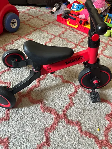 Kiwicool 3-in-1 Kids Tricycle and Balance Bike
