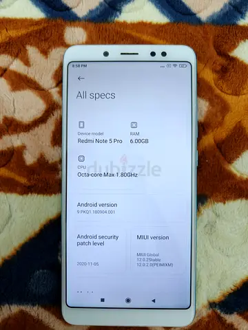 Xiaomi Redmi Note 5 Pro - 6GB RAM, Clean Screen, Working