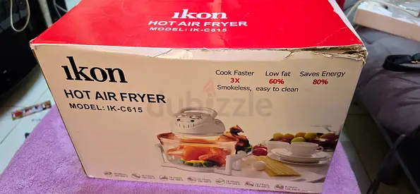 Ikon IK-C615 Hot Air Fryer (in box) - Good condition