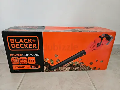 Black+Decker 18V Lithium Cordless Leaf Blower (PowerCommand).New