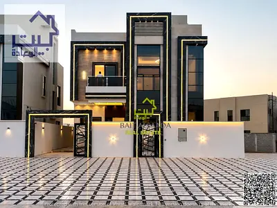 فيلا مودرن: الحليو1 عجمان (طابقين وروف) مساحات واسعه, سعر جيد, تشطيبات ممتازه, تملك حر