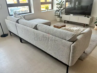 Ikea Applaryd beige color lshape sofa