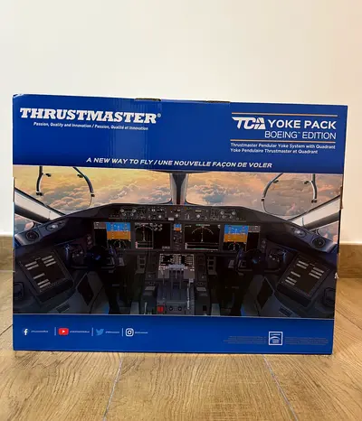 Thrustmaster TCA Yoke Pack Boeing Edition Brand New