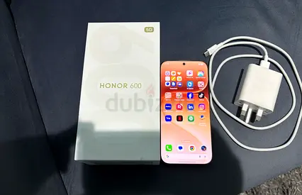 HONOR 600 5G 8GB/256GB – Black – Like New