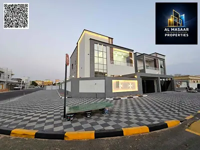 امتلك فيلا موردن زواية شارعين بسعر شامل المكييفات على شارع الشيخ عمار مباشرة