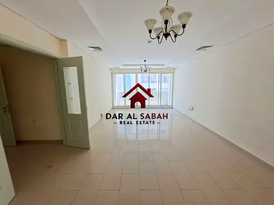 CHILLER FREE 2 BEDROOM WITH 2 BALCONY FULL OPEN VIEW APARTMENT FOR FAMILY OPPOSITE SAHARA CENTER