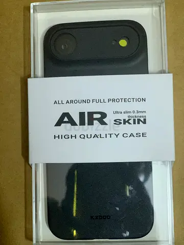 iPhone 17 Air KZDOO Air Skin Protective Case – Black