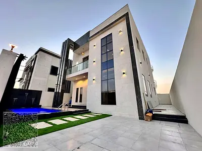 A distinctive villa for sale in Ajman Al helio with pool