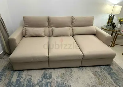 Perfect condition IKEA Eskilstuna L Shape Sofa bed