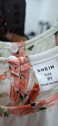 Shein Floral Blouse Size 8Y - Good Condition