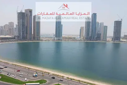 للبيع - شقة غرفة و صالة مع غرفة اضافية - إطلالة بحر - برج مميز