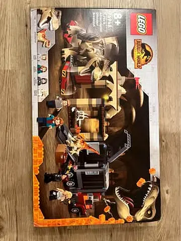 FLASH SALE BRAND NEW LEGO JURASSIC 76948 T REX & ATROCIRAPTOR DINO BREAKOUT