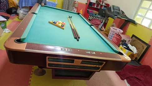 Classifieds: 9 feet marble slate top , return ball pool billiards table ...