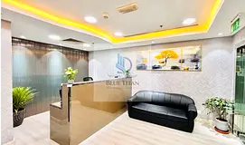 Furnished office space | Dewa Chiller Wifi Free | Prime location