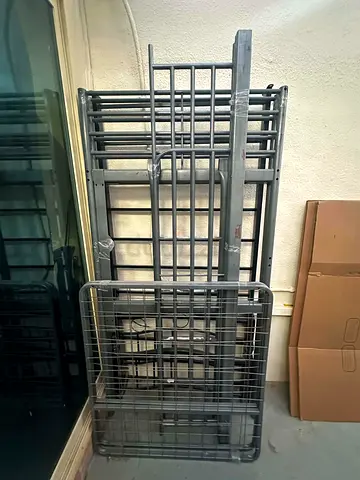 IKEA SVARTA LOFT BED FRAME