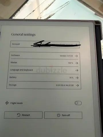 Brand new Remarkable 2 with jacket for sale at a very nice price