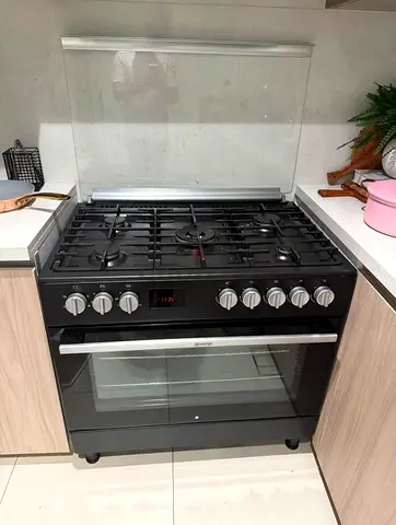 Gorenje Black colour Gas Coking range 90x60cm