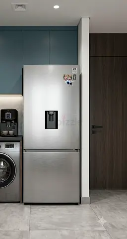 Samsung Bottom-Freezer Refrigerator – Water Dispenser | Stainless Steel Finish